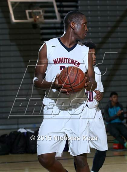 Thumbnail 1 in Cathedral vs. Maranatha (Huntington Park Tournament) photogallery.