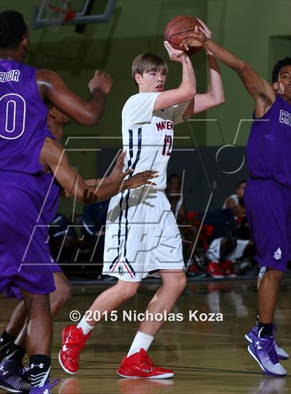 Thumbnail 1 in Cathedral vs. Maranatha (Huntington Park Tournament) photogallery.