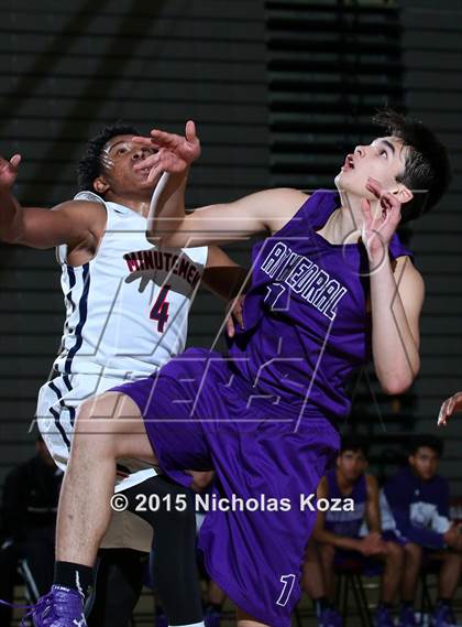 Thumbnail 1 in Cathedral vs. Maranatha (Huntington Park Tournament) photogallery.