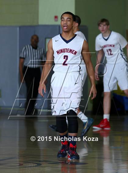 Thumbnail 2 in Cathedral vs. Maranatha (Huntington Park Tournament) photogallery.