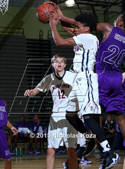 Thumbnail 2 in Cathedral vs. Maranatha (Huntington Park Tournament) photogallery.