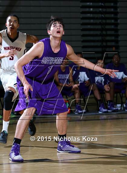 Thumbnail 3 in Cathedral vs. Maranatha (Huntington Park Tournament) photogallery.
