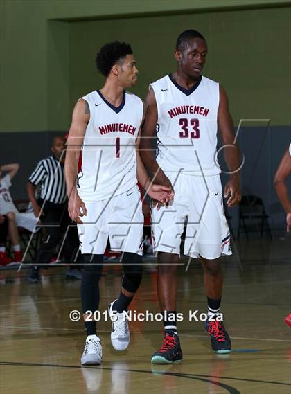 Thumbnail 2 in Cathedral vs. Maranatha (Huntington Park Tournament) photogallery.