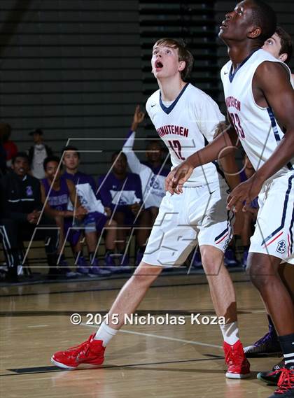 Thumbnail 3 in Cathedral vs. Maranatha (Huntington Park Tournament) photogallery.