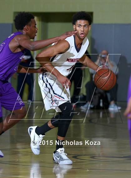 Thumbnail 2 in Cathedral vs. Maranatha (Huntington Park Tournament) photogallery.