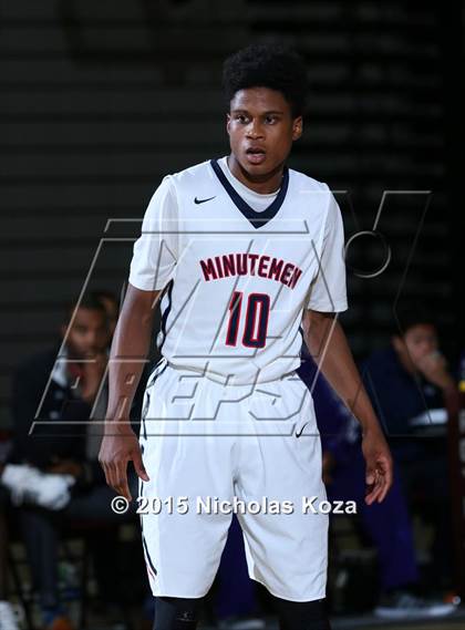 Thumbnail 2 in Cathedral vs. Maranatha (Huntington Park Tournament) photogallery.