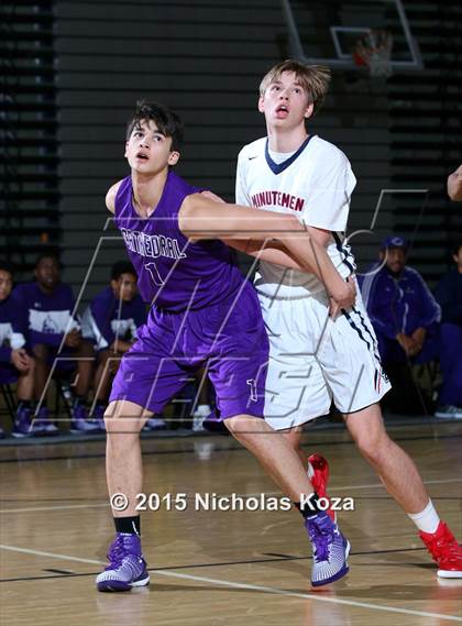 Thumbnail 3 in Cathedral vs. Maranatha (Huntington Park Tournament) photogallery.