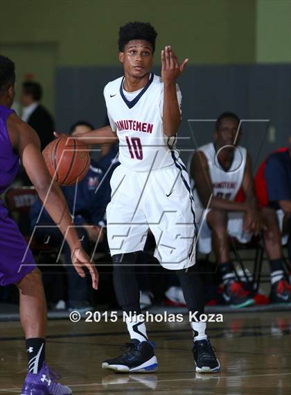 Thumbnail 2 in Cathedral vs. Maranatha (Huntington Park Tournament) photogallery.