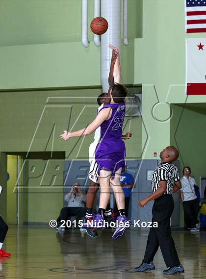 Thumbnail 3 in Cathedral vs. Maranatha (Huntington Park Tournament) photogallery.