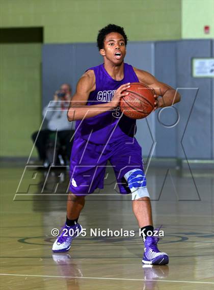 Thumbnail 3 in Cathedral vs. Maranatha (Huntington Park Tournament) photogallery.
