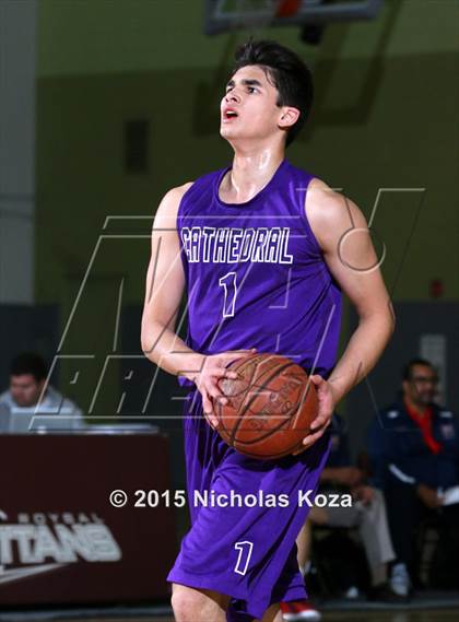 Thumbnail 3 in Cathedral vs. Maranatha (Huntington Park Tournament) photogallery.