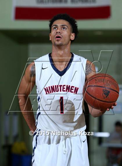 Thumbnail 1 in Cathedral vs. Maranatha (Huntington Park Tournament) photogallery.