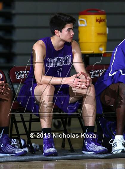Thumbnail 1 in Cathedral vs. Maranatha (Huntington Park Tournament) photogallery.