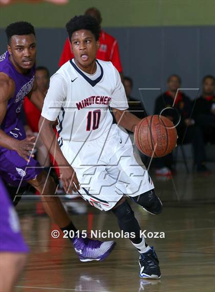 Thumbnail 3 in Cathedral vs. Maranatha (Huntington Park Tournament) photogallery.