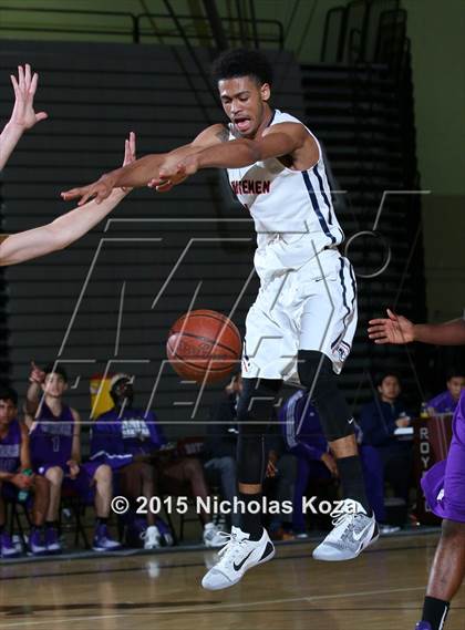 Thumbnail 3 in Cathedral vs. Maranatha (Huntington Park Tournament) photogallery.