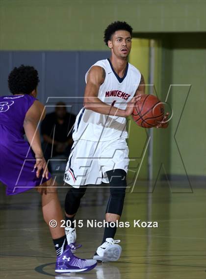 Thumbnail 2 in Cathedral vs. Maranatha (Huntington Park Tournament) photogallery.