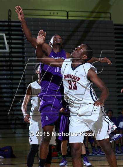 Thumbnail 3 in Cathedral vs. Maranatha (Huntington Park Tournament) photogallery.
