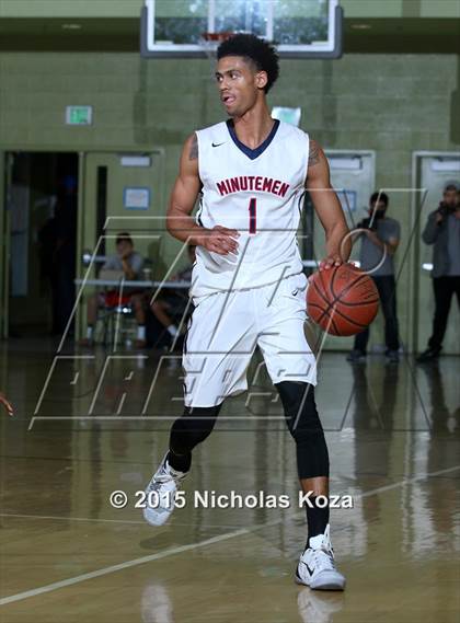 Thumbnail 2 in Cathedral vs. Maranatha (Huntington Park Tournament) photogallery.