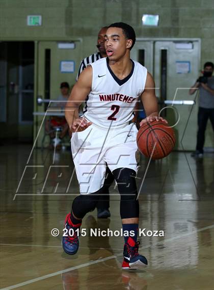 Thumbnail 3 in Cathedral vs. Maranatha (Huntington Park Tournament) photogallery.