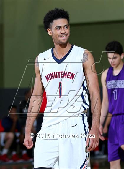 Thumbnail 1 in Cathedral vs. Maranatha (Huntington Park Tournament) photogallery.