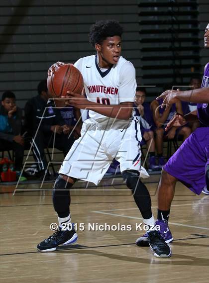 Thumbnail 1 in Cathedral vs. Maranatha (Huntington Park Tournament) photogallery.