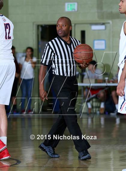 Thumbnail 1 in Cathedral vs. Maranatha (Huntington Park Tournament) photogallery.