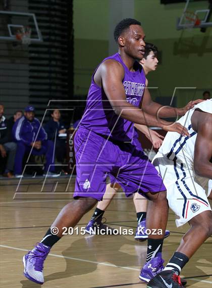 Thumbnail 1 in Cathedral vs. Maranatha (Huntington Park Tournament) photogallery.