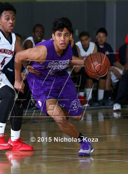 Thumbnail 2 in Cathedral vs. Maranatha (Huntington Park Tournament) photogallery.