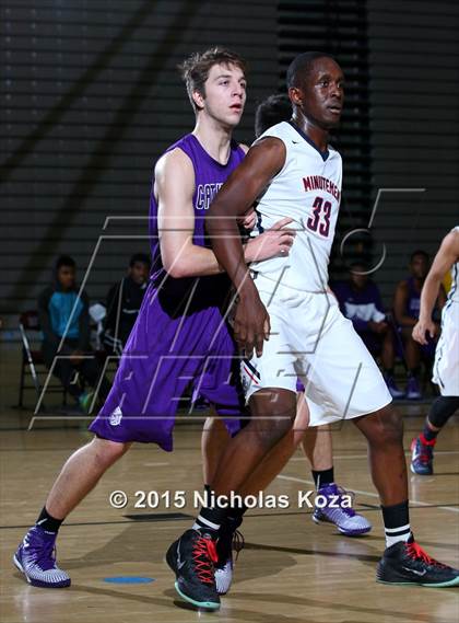 Thumbnail 2 in Cathedral vs. Maranatha (Huntington Park Tournament) photogallery.