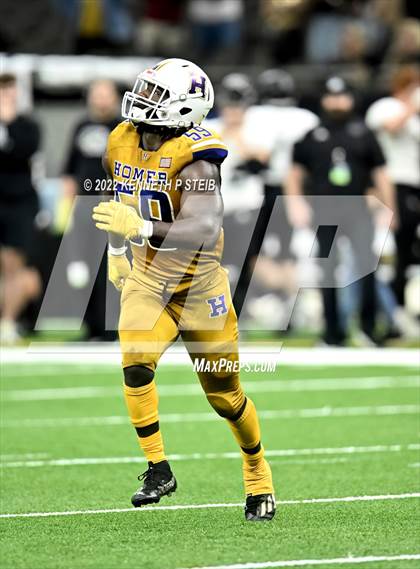 Thumbnail 1 in Homer vs. Oak Grove (LHSAA Div IV Non-Select Final) photogallery.