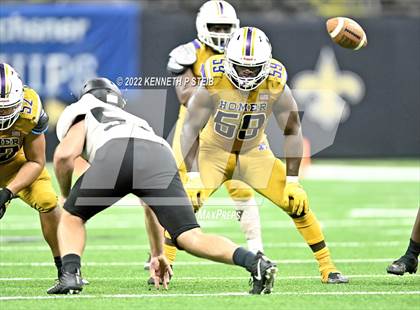 Thumbnail 1 in Homer vs. Oak Grove (LHSAA Div IV Non-Select Final) photogallery.
