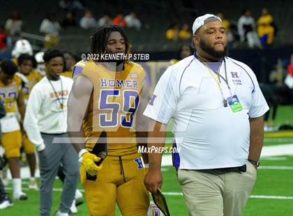 Thumbnail 1 in Homer vs. Oak Grove (LHSAA Div IV Non-Select Final) photogallery.