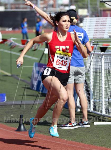 Thumbnail 1 in Arcadia Invitational (4x400 Relay) photogallery.