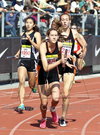 Thumbnail 1 in Arcadia Invitational (4x400 Relay) photogallery.