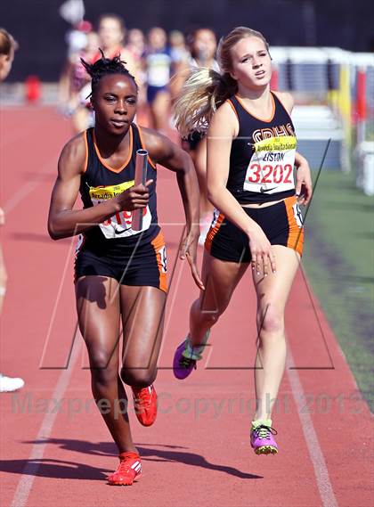 Thumbnail 3 in Arcadia Invitational (4x400 Relay) photogallery.