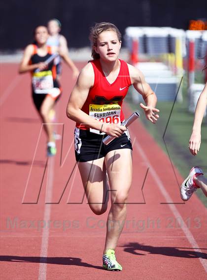 Thumbnail 3 in Arcadia Invitational (4x400 Relay) photogallery.