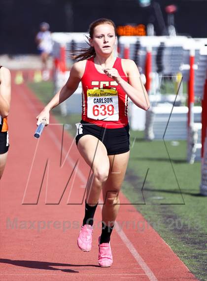 Thumbnail 3 in Arcadia Invitational (4x400 Relay) photogallery.