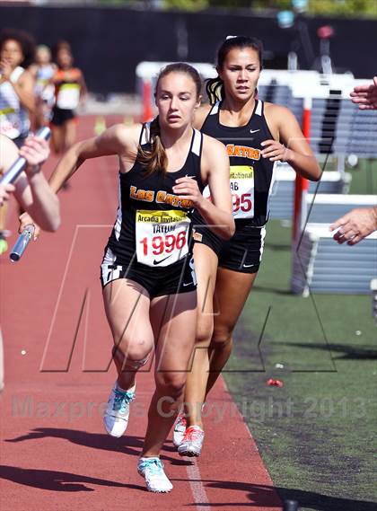 Thumbnail 3 in Arcadia Invitational (4x400 Relay) photogallery.