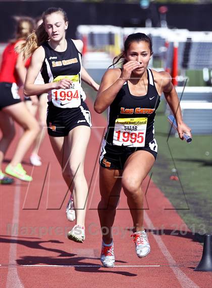 Thumbnail 3 in Arcadia Invitational (4x400 Relay) photogallery.