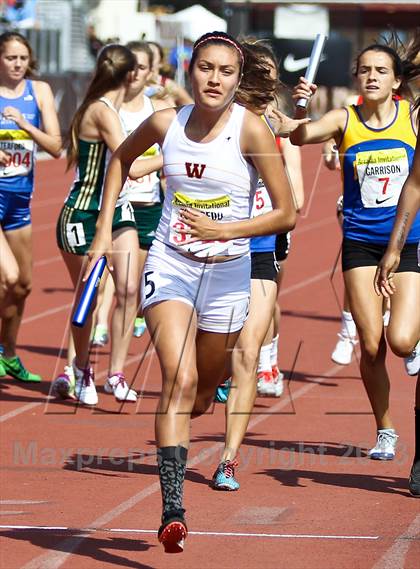 Thumbnail 3 in Arcadia Invitational (4x400 Relay) photogallery.