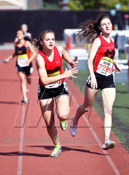 Thumbnail 1 in Arcadia Invitational (4x400 Relay) photogallery.