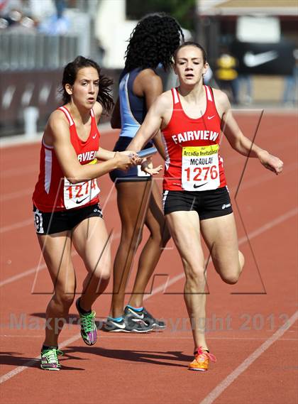 Thumbnail 1 in Arcadia Invitational (4x400 Relay) photogallery.