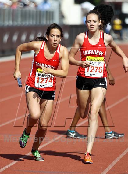 Thumbnail 3 in Arcadia Invitational (4x400 Relay) photogallery.