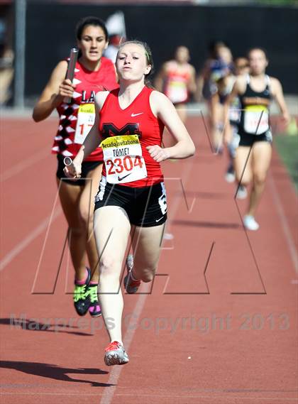 Thumbnail 1 in Arcadia Invitational (4x400 Relay) photogallery.