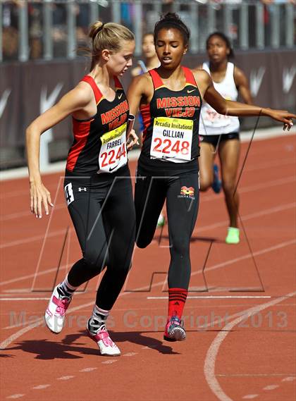 Thumbnail 3 in Arcadia Invitational (4x400 Relay) photogallery.