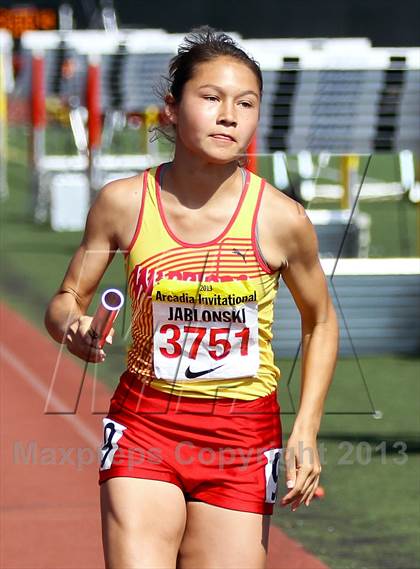 Thumbnail 2 in Arcadia Invitational (4x400 Relay) photogallery.