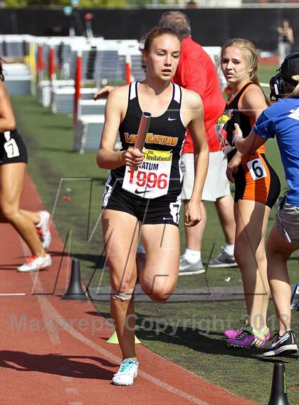 Thumbnail 3 in Arcadia Invitational (4x400 Relay) photogallery.