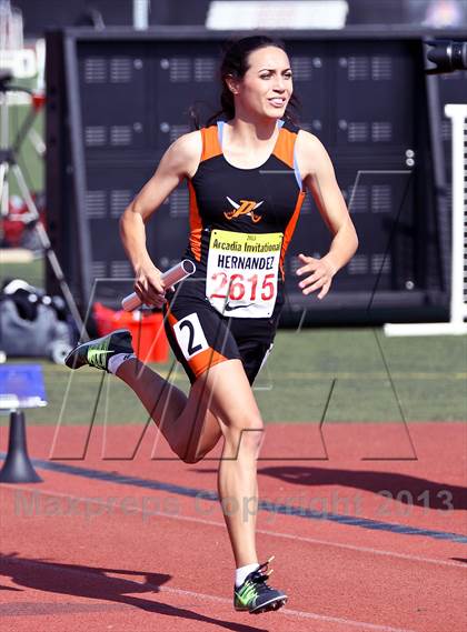 Thumbnail 3 in Arcadia Invitational (4x400 Relay) photogallery.