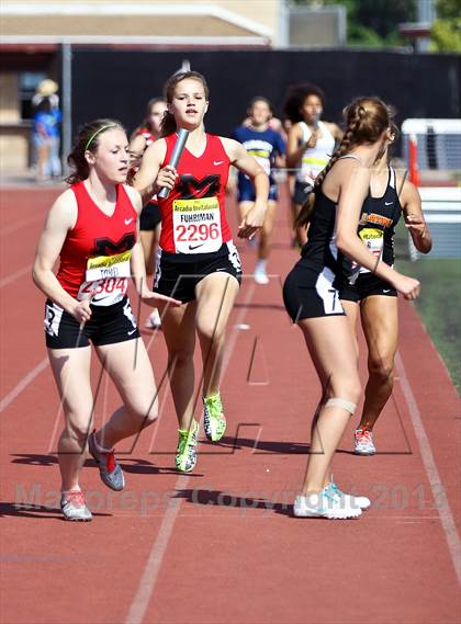 Thumbnail 3 in Arcadia Invitational (4x400 Relay) photogallery.