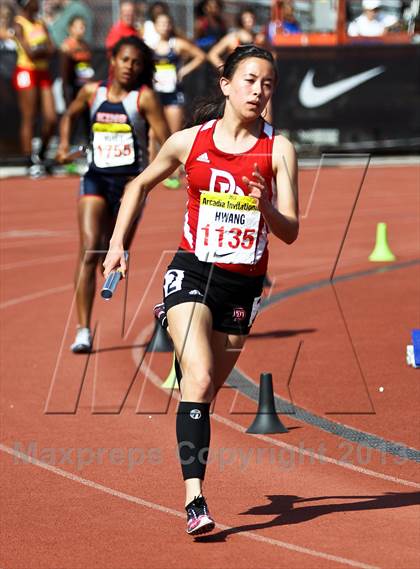 Thumbnail 1 in Arcadia Invitational (4x400 Relay) photogallery.